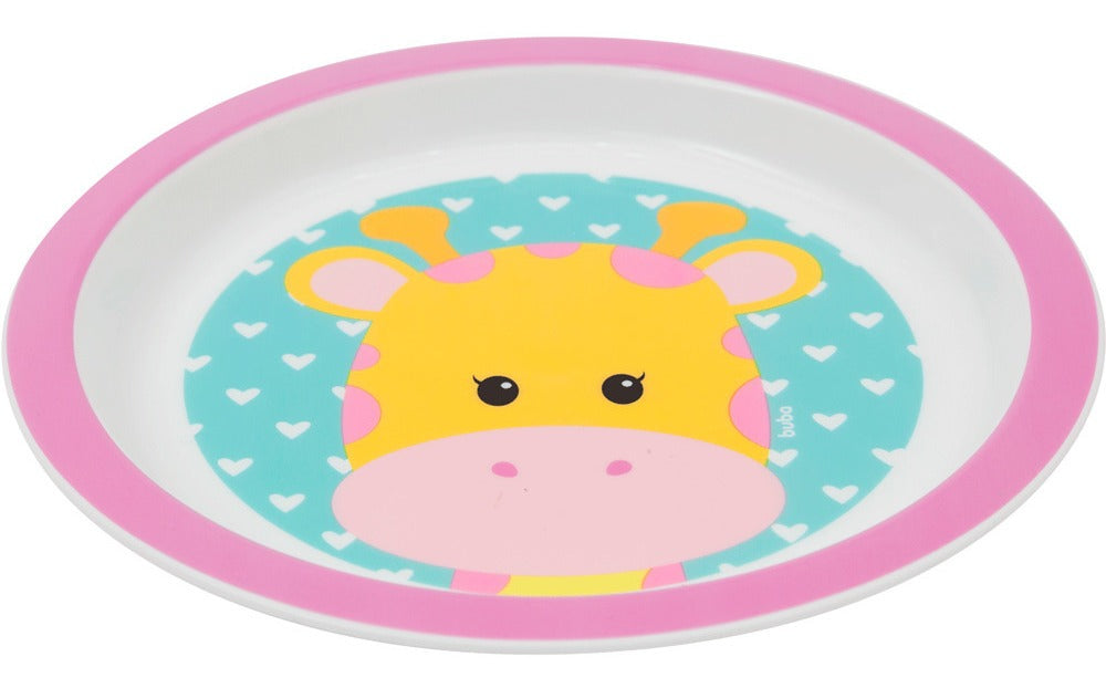 Pratinho Raso Bebê Buba Microondas 6M