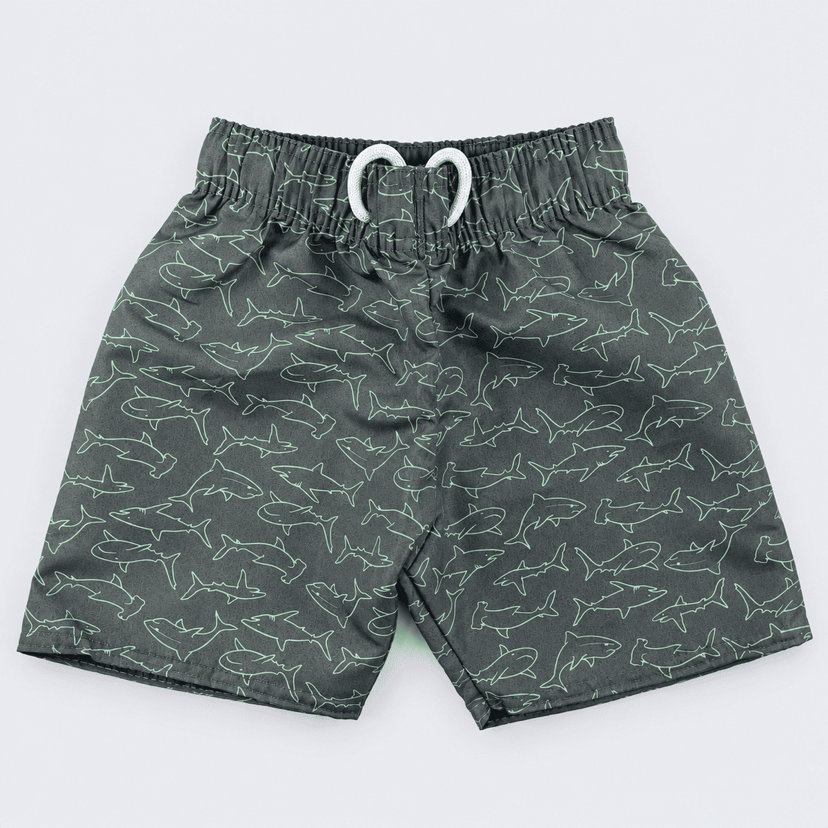 Bermuda Infantil Kalela Tactel Estampada com Cadarço