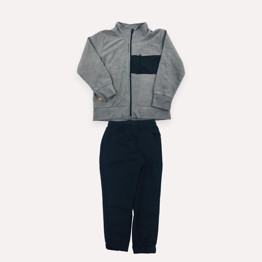 Conjunto Masculino Brincar E Arte Jaqueta Microsoft Premium