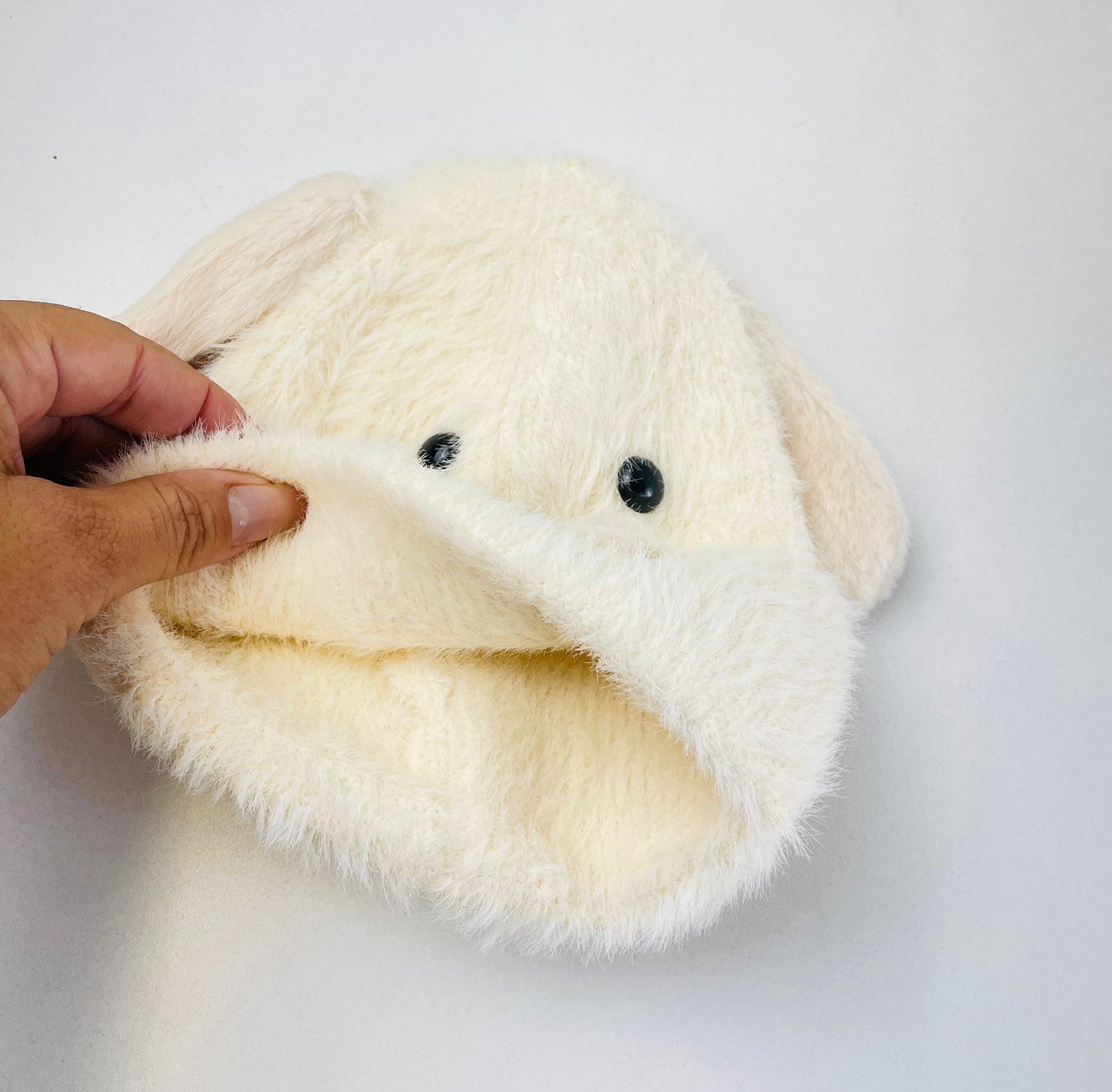 Touca Infantil Tigre Modas Cachorrinho em Microfleece/Plush Tamanho Único