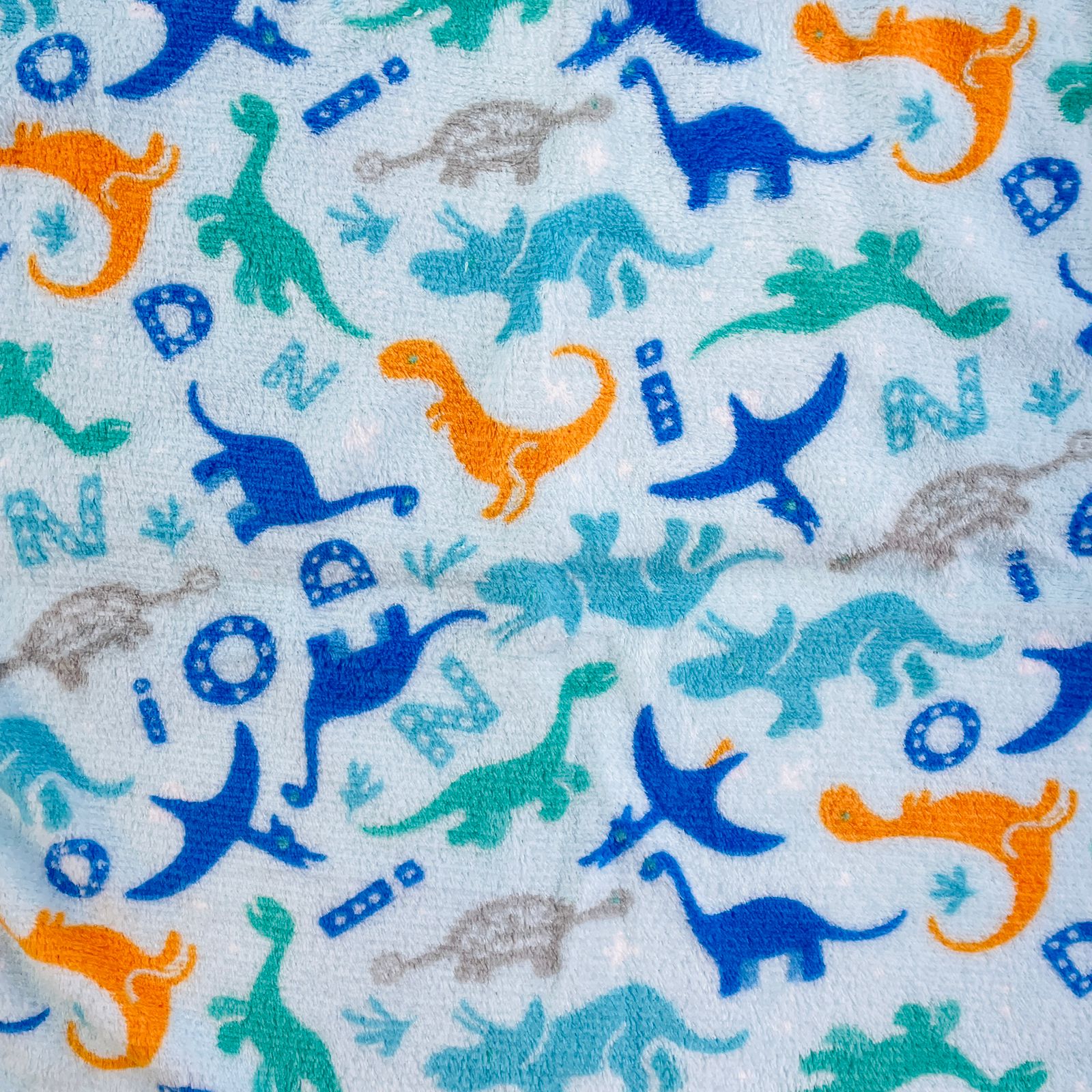Manta Amiga Cegonha Estampada em Microfibra 100x70cm