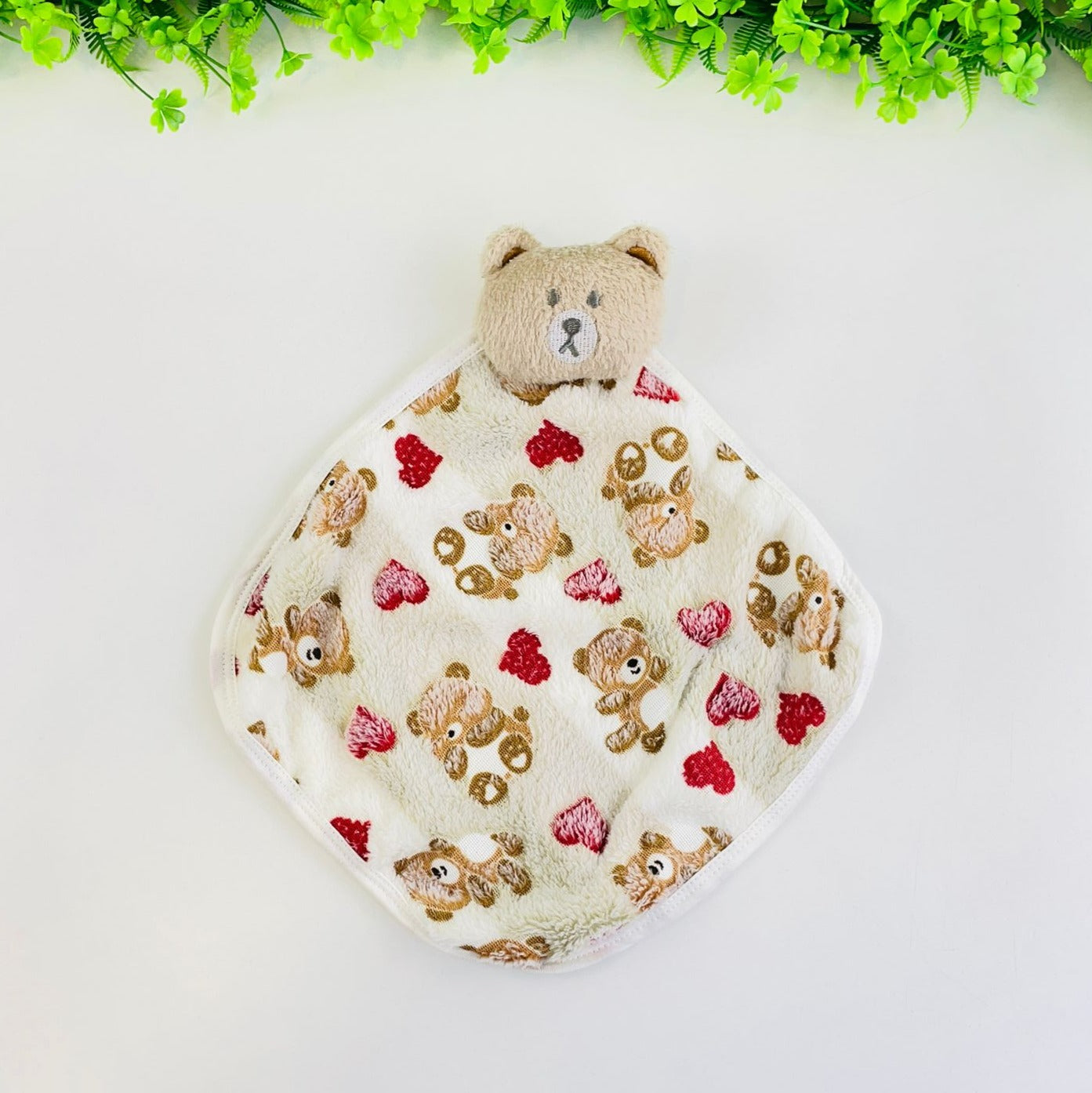 Cobertor Infantil com Naninha Djiele Ursinho Estampado Plush