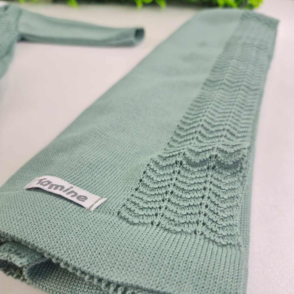 Saída de Maternidade Tamine Baby Benjamin 4 Pçs - Elegância Clássica em Tricot Premium