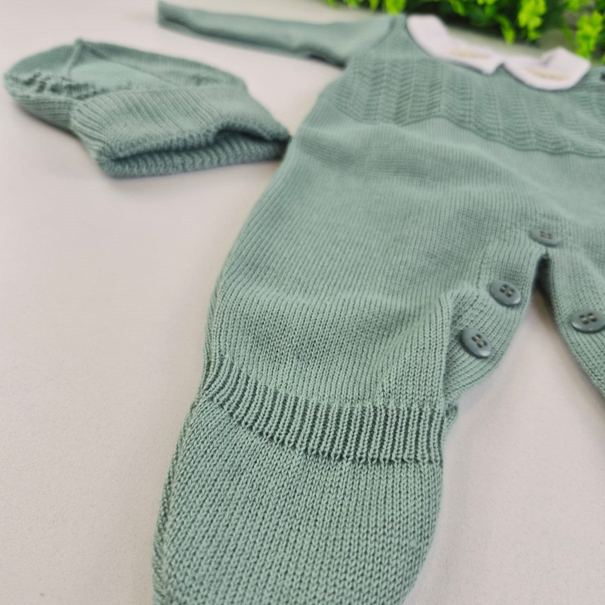 Saída de Maternidade Tamine Baby Benjamin 4 Pçs - Elegância Clássica em Tricot Premium