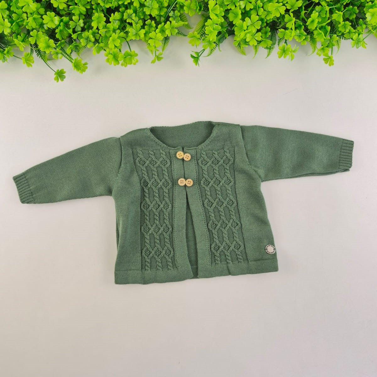 Saída de Maternidade Tamine Baby Daniel 4 Pçs - Charme e Elegância Clássica em Tricot