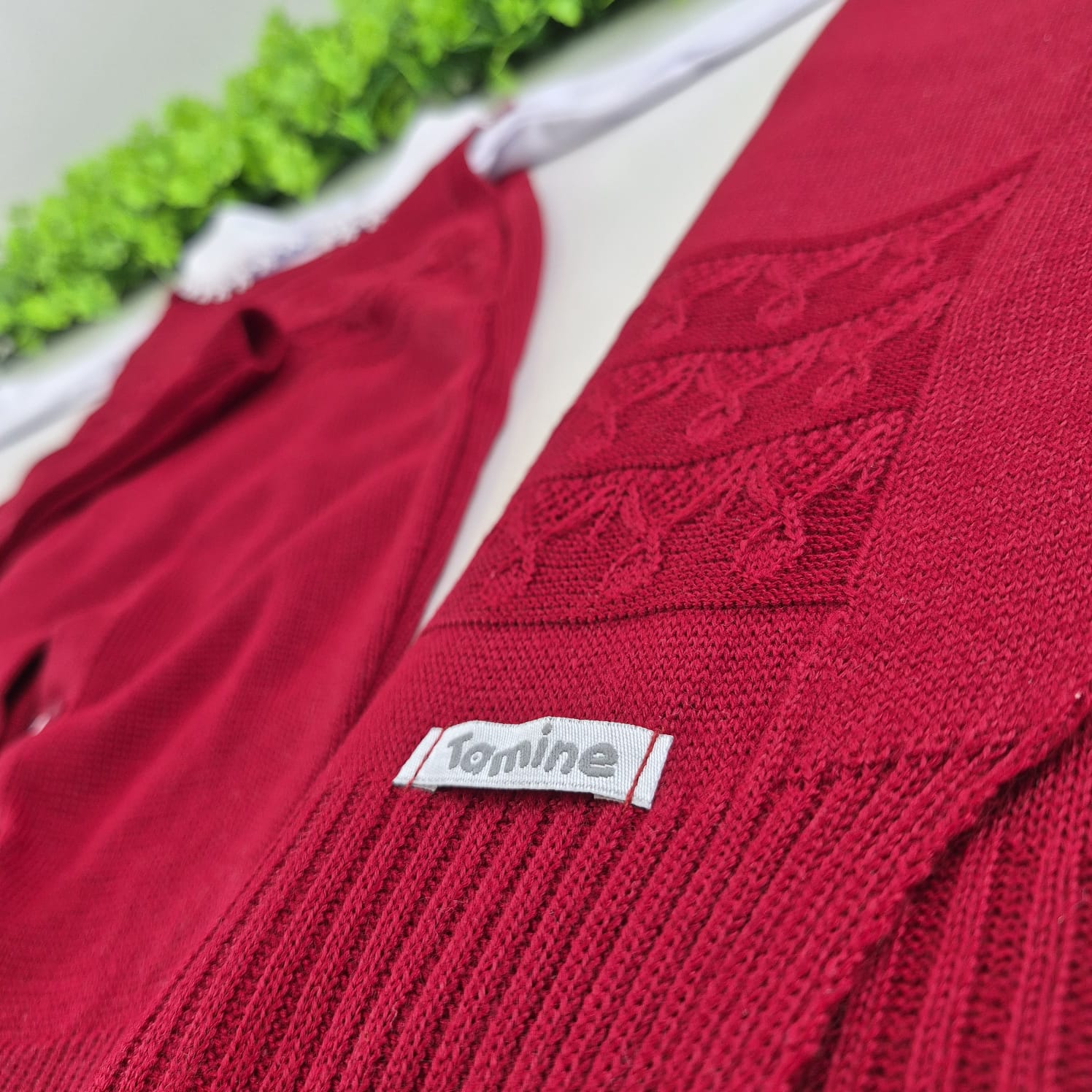 Saída de Maternidade Tamine Baby Camile 4 Pçs - Romantismo Clássico e Realeza em Tricot de Luxo