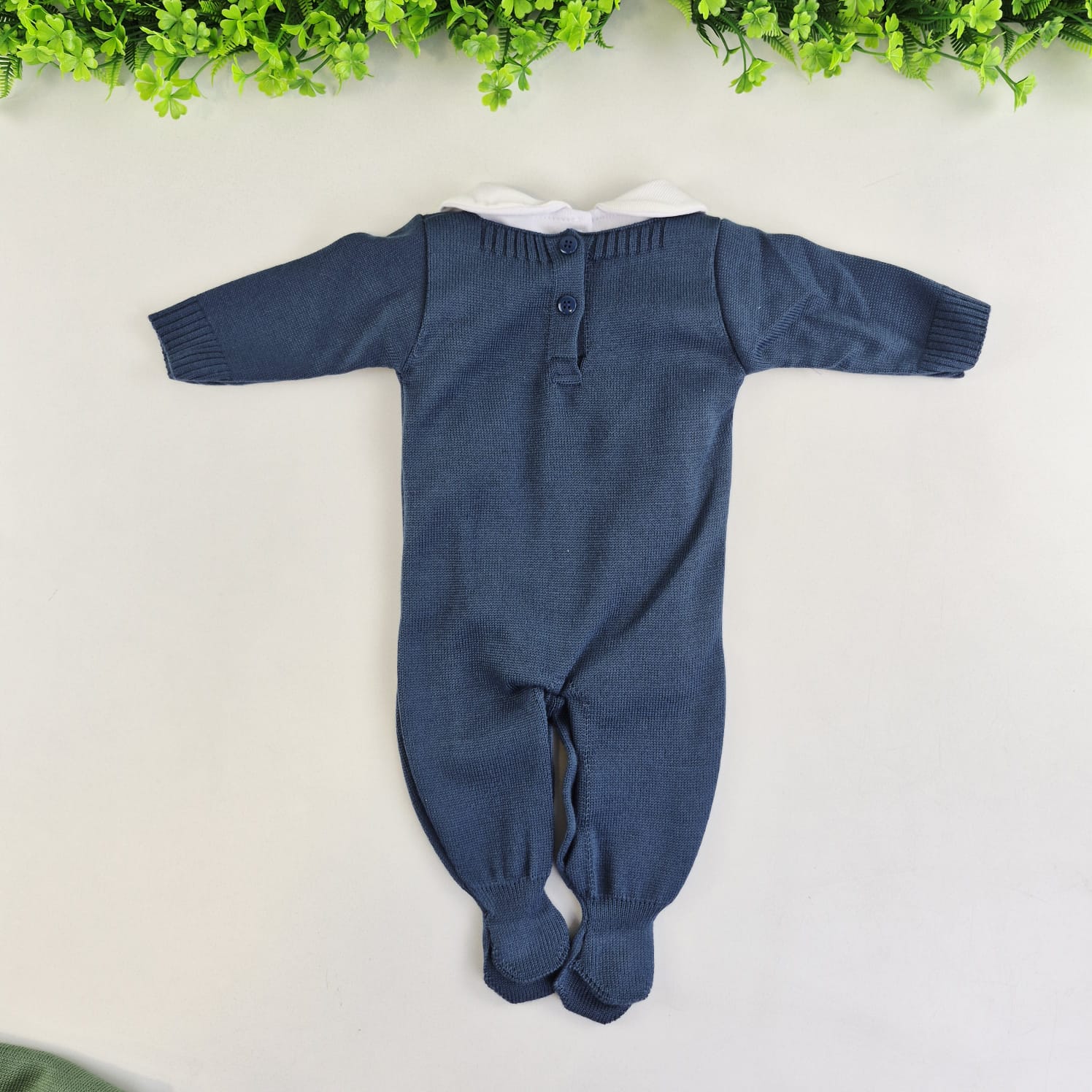 Macacão Tamine Antônio 2 Peças - Elegância Clássica e Conforto Nobre em Tricot