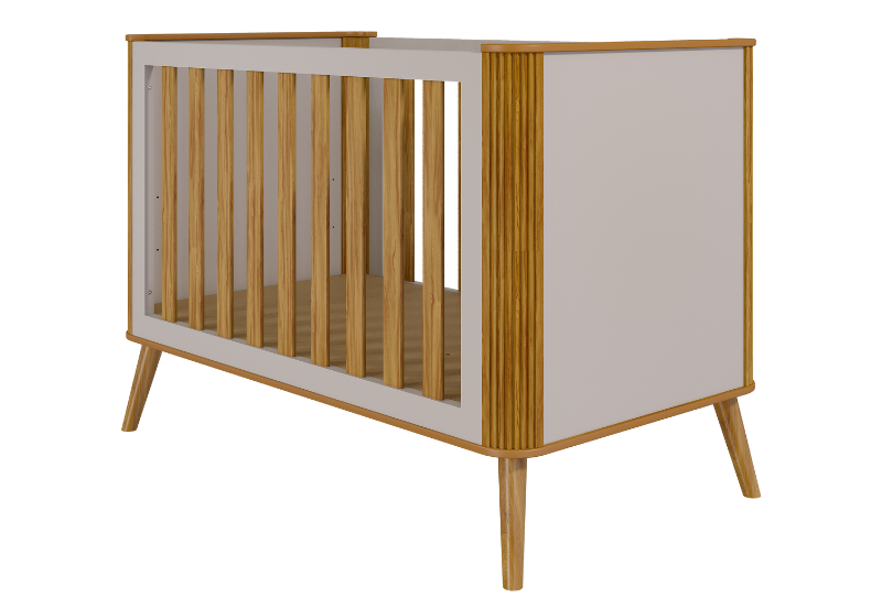 Berço Americano Theo Peroba – 4 em 1