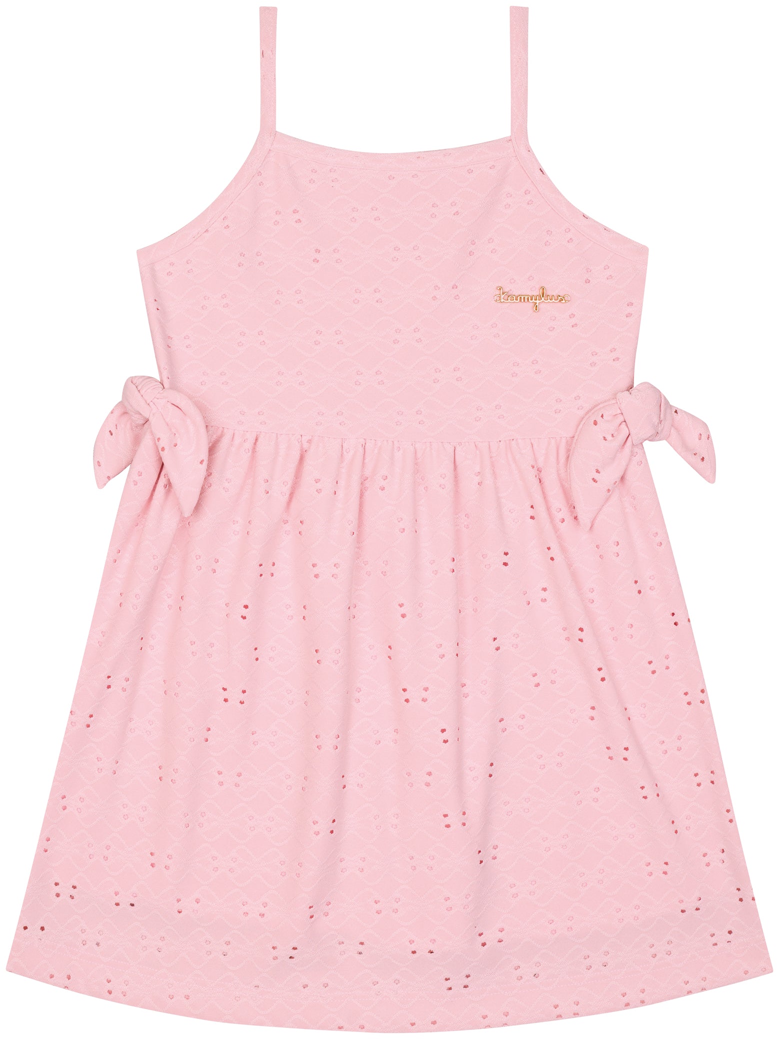 Vestido Infantil Kamylus em Malha Laise – Conforto, leveza e charme para todas as ocasiões