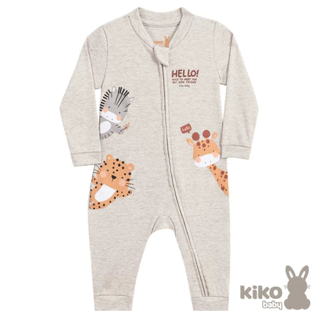 MACACAO MASC  ML KIKO BABY ESTAMPADO C/ ZIPER