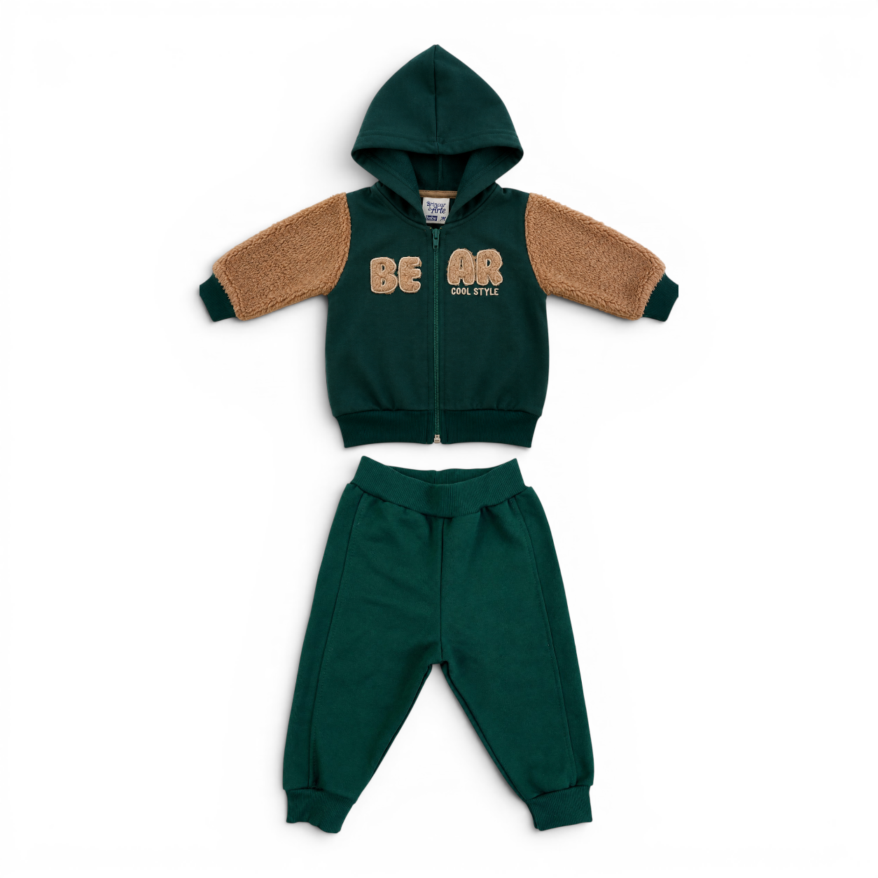 Conjunto Masculino Brincar e Arte Bear Moletom
