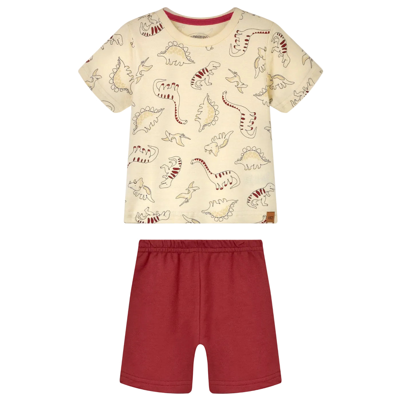 Conjunto Infantil Masculino Alakazoo Dinossauros Dino Team Casual