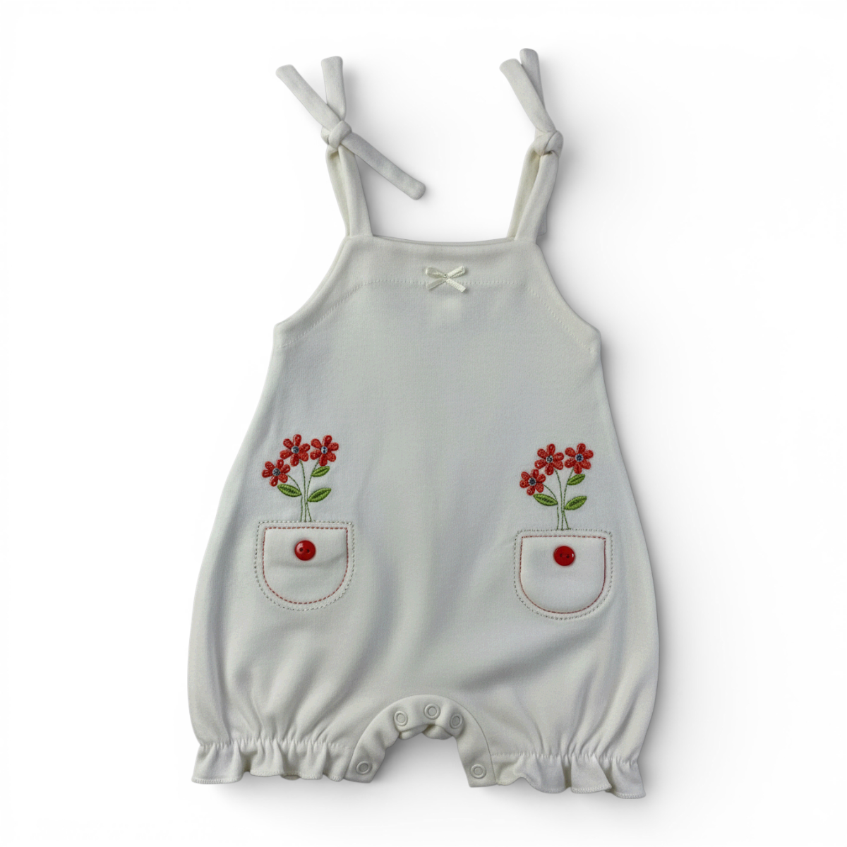 Macaquinho Feminino Infantil Curioso Bouquet de Flores