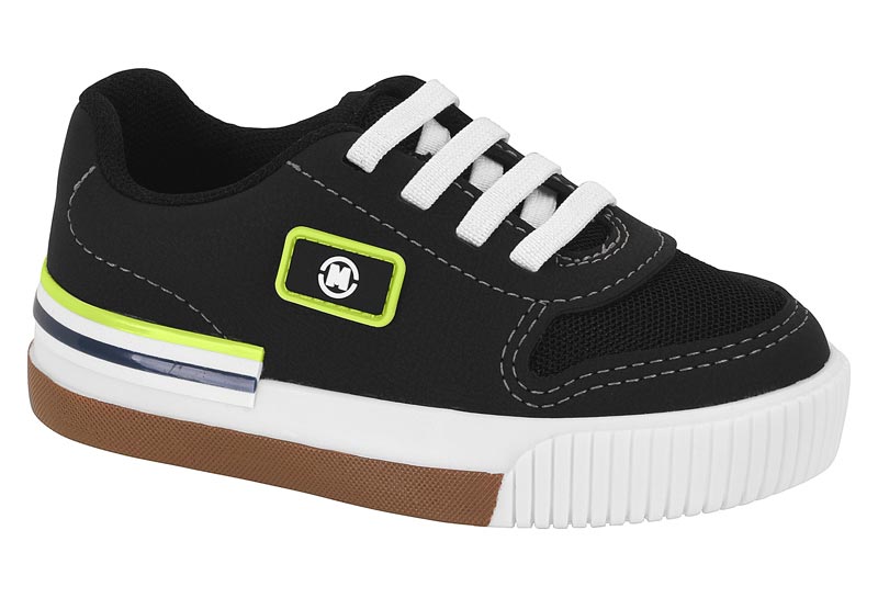 Tênis Molekinha Casual Nylon Elastico