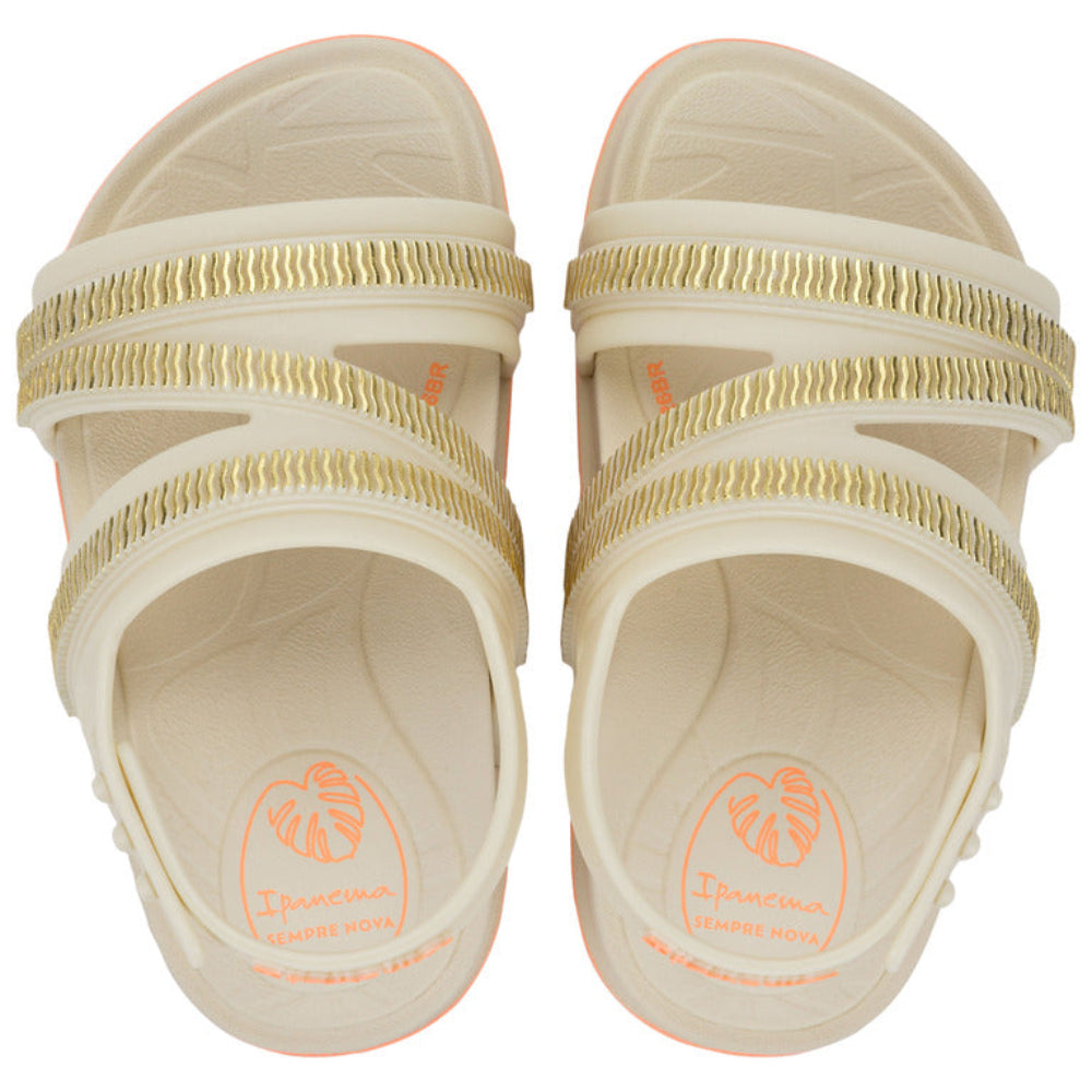 Sandália Infantil Feminina Baby Ipanema Shine Trendy Grendene