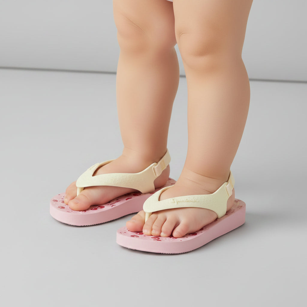Chinelo Infantil Ipanema Classic Baby com Elástico Traseiro Grendene
