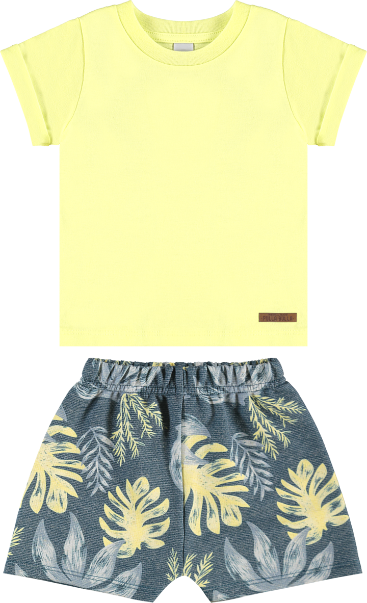 Conjunto Infantil Masculino Pulla Bulla Estampado – Conforto e Estilo para o Dia a Dia