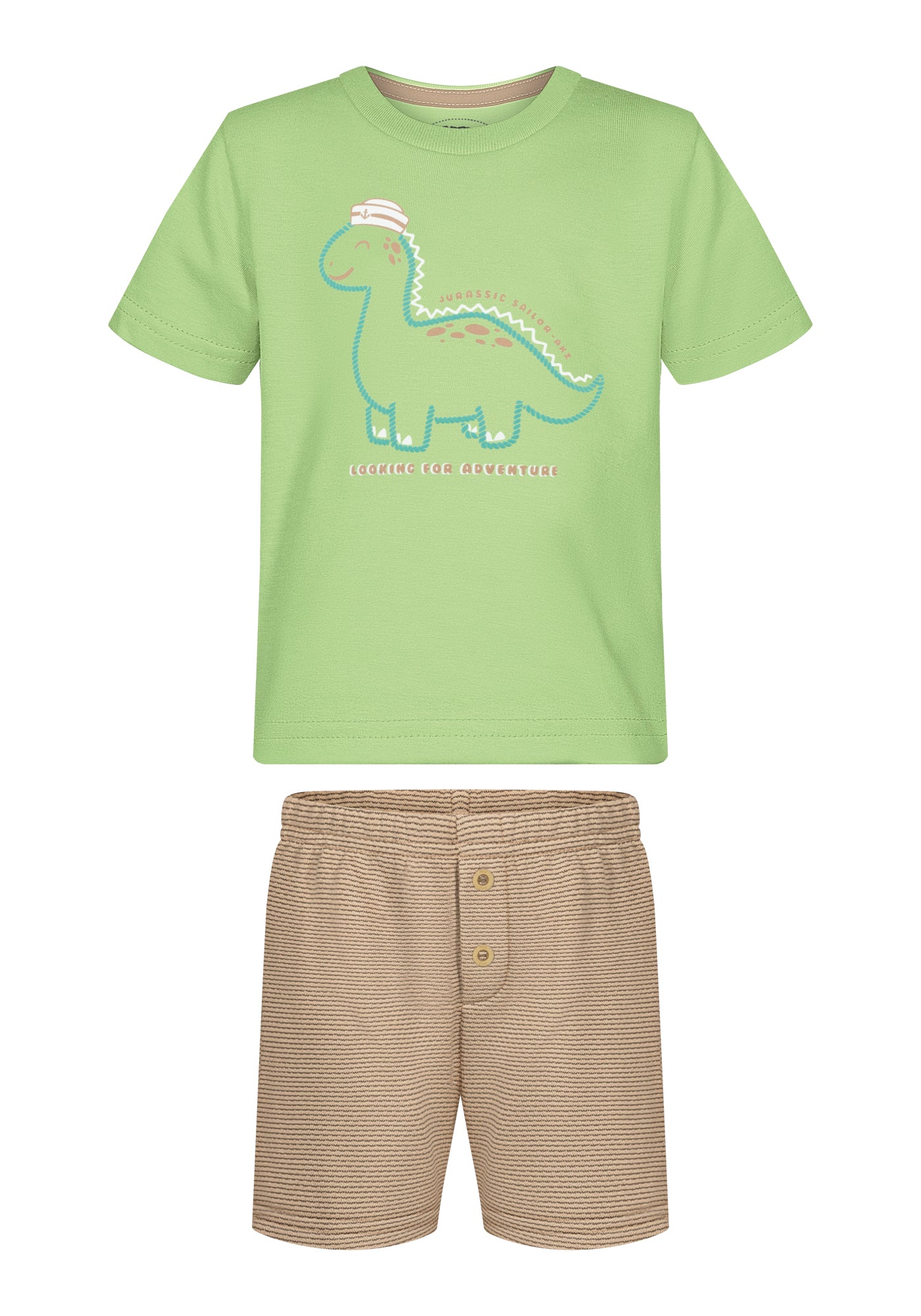 Conjunto Infantil Masculino Alakazoo Jurassic Sailor