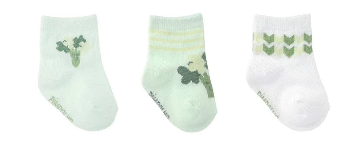 Kit Meia Infantil Masculina Pimpolho Recém Nascido Colorida Com 3 Pares