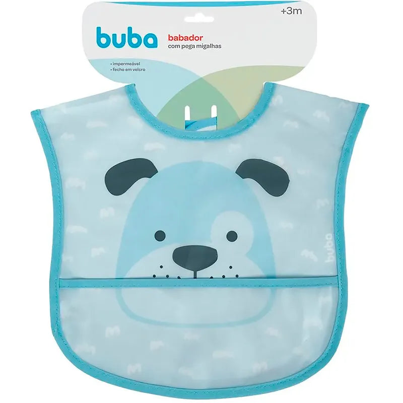 Babador Buba Com Pega Migalhas Cachorrinho +3M