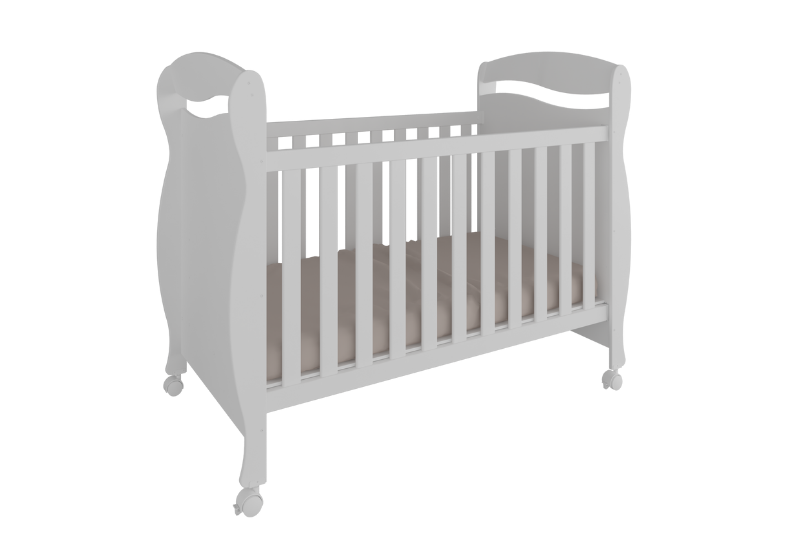 Berço Júnior Peroba Americano 2 em 1 com Certificação Inmetro – 100% MDF