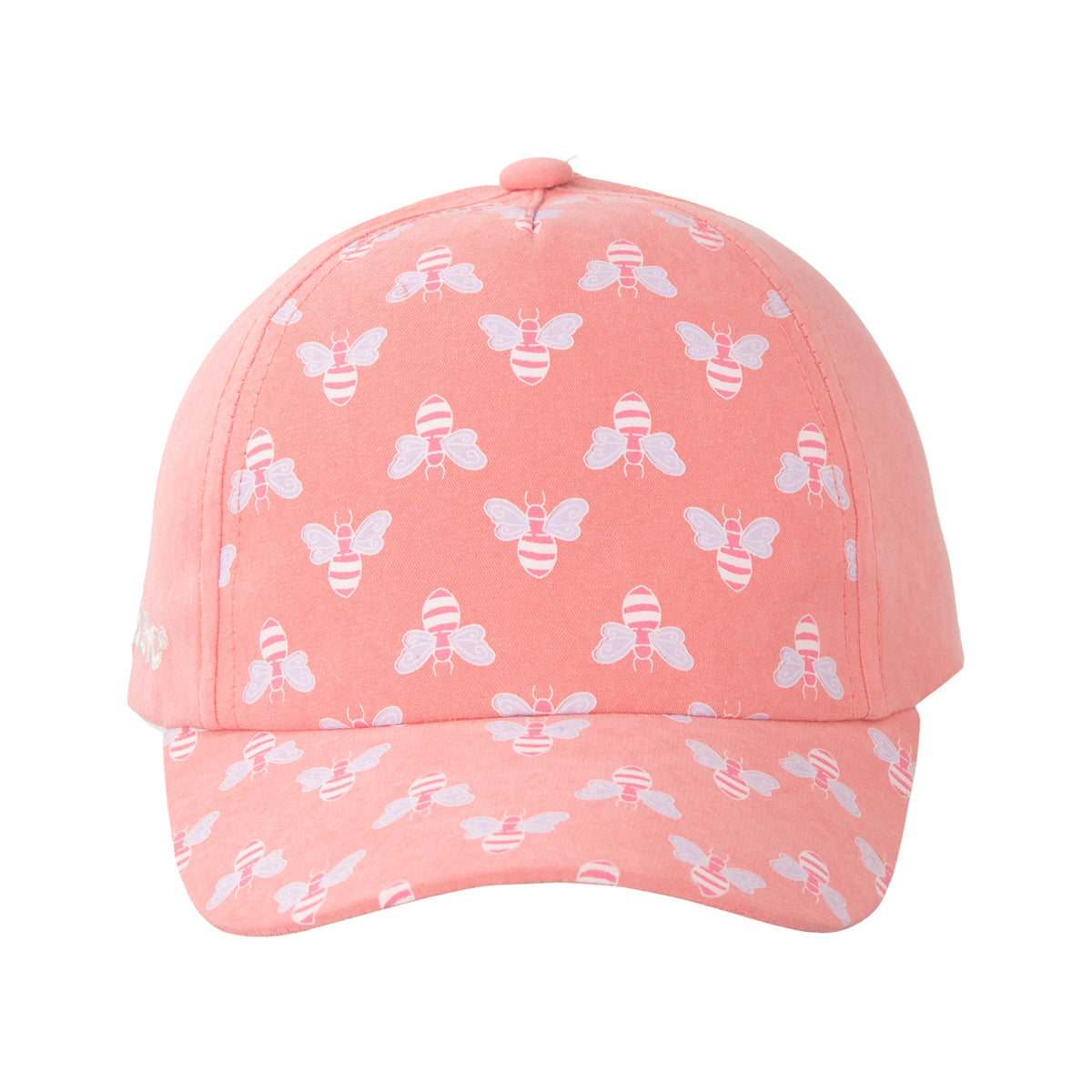 Boné Infantil Feminino Pimpolho Estampado com Velcro 01 a 02 Anos