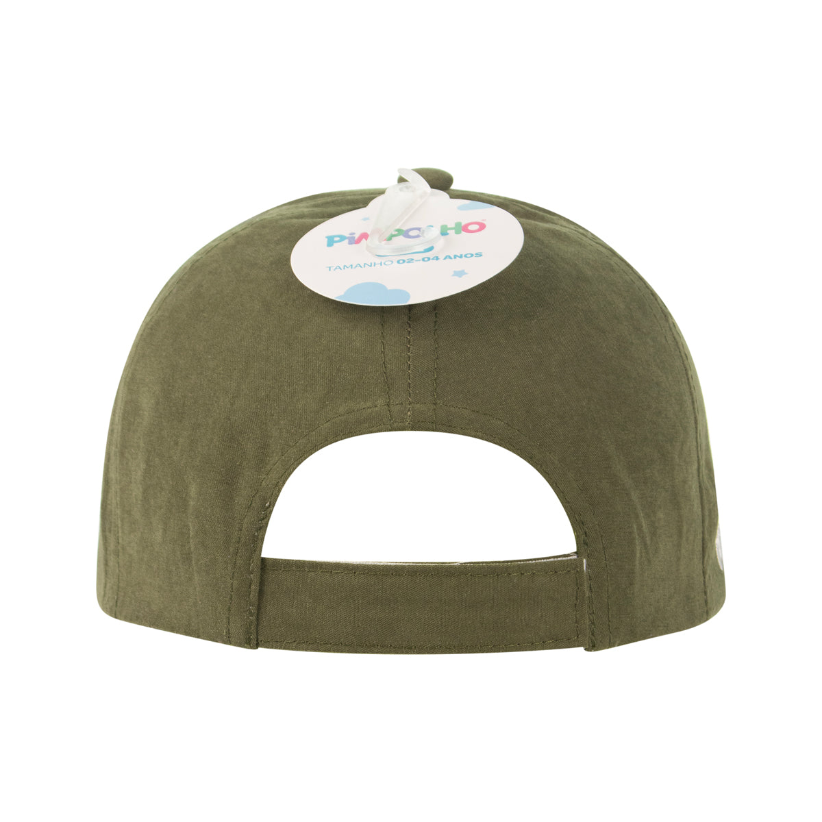 Boné Infantil Masculino Pimpolho Estampado com Velcro 02 a 04 Anos