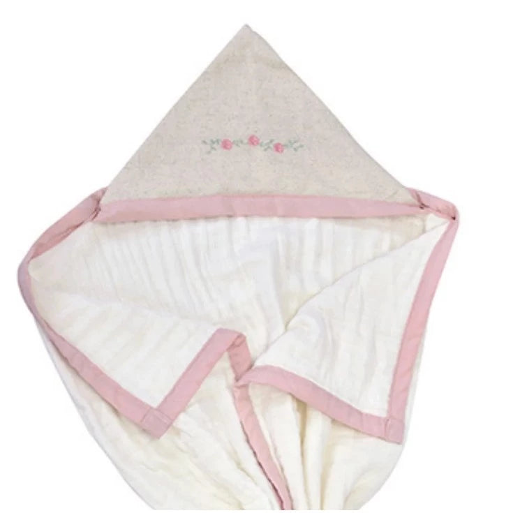 Toalha Soft Loupiot Nature Bordada 85 X85 Cm