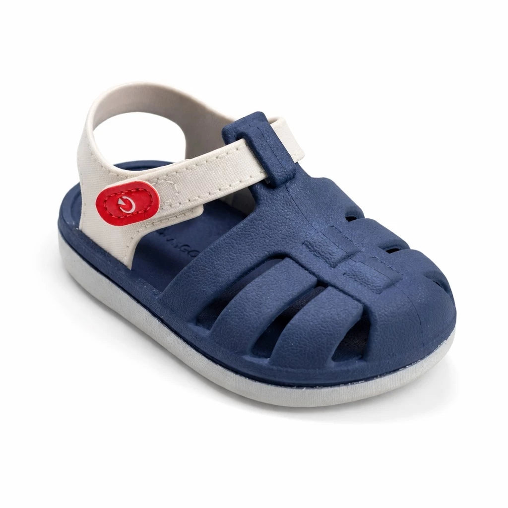 Sandália Baby Cartago Oslo II Grendene Kids com Fecho Ajustável