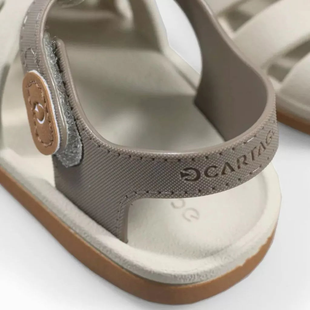 Sandália Baby Cartago Oslo II Grendene Kids com Fecho Ajustável