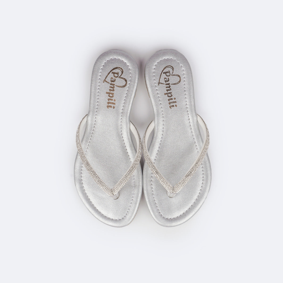 Sandália Rasteira Infantil Pampili Iris Strass  – Conforto e Estilo para o Verão
