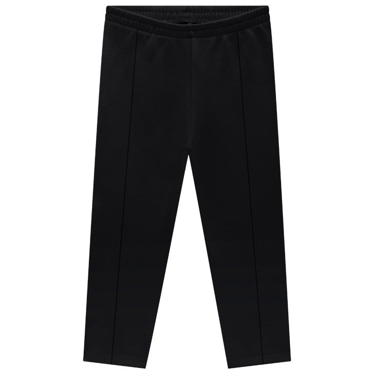 Calça Legging Infantil Feminina Kyly Básica em Algodão com Elastano