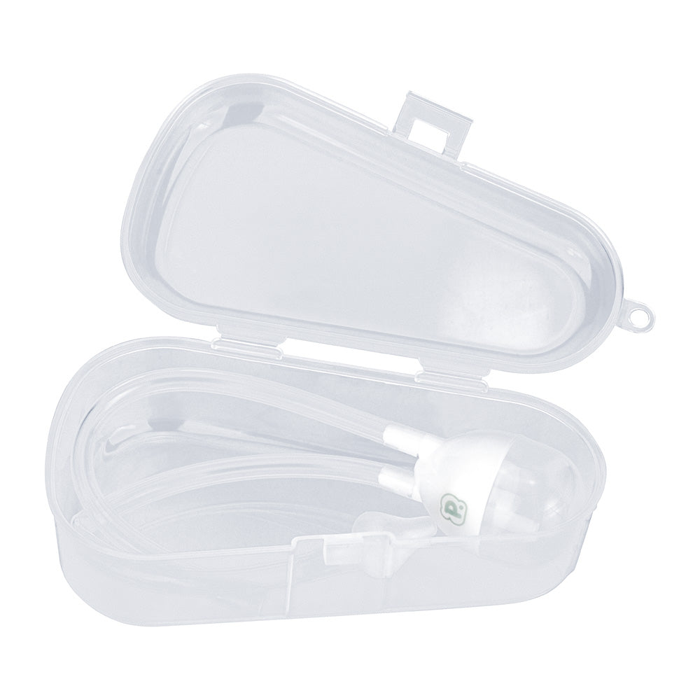 Aspirador Nasal Infantil Pimpolho com Bico de Silicone e Estojo Protetor
