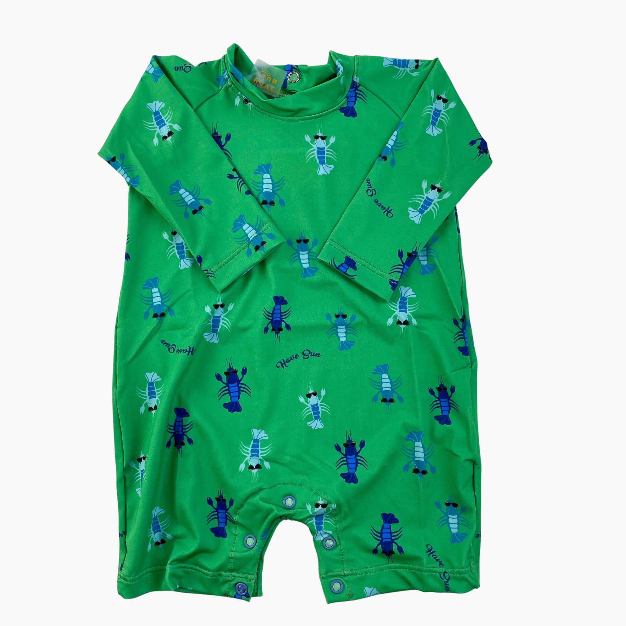 Macacão Bebê Have Sun Unissex Estampado com Proteção UV