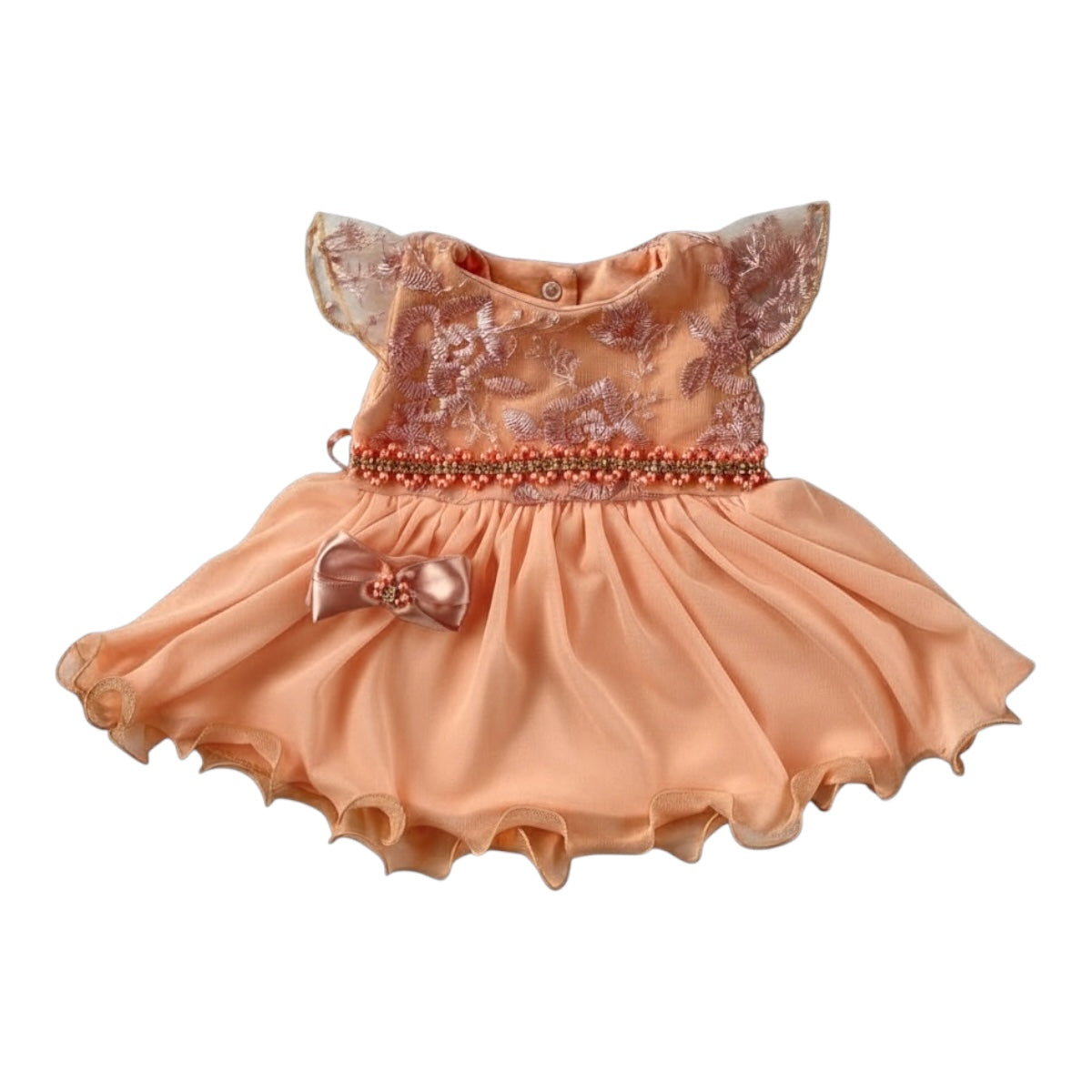 Saída De Maternidade Djiele Renda Glamour 4 Peças