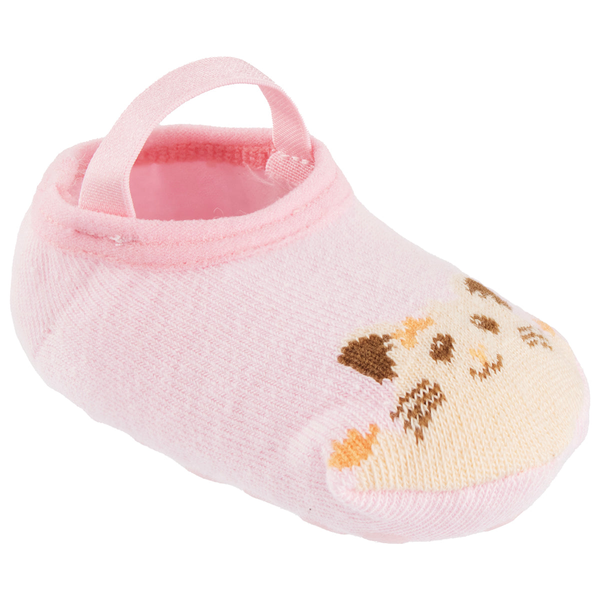 Meia Sapatilha Infantil Feminina Pimpolho Bichinho Antiderrapante 06-12 Meses