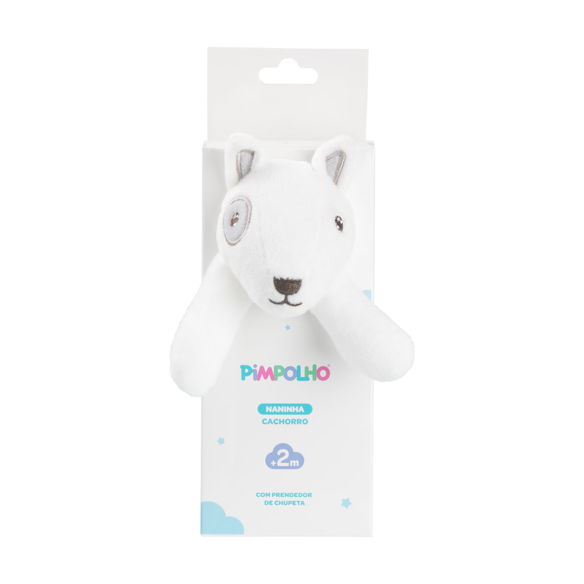 Naninha Infantil Pimpolho com Prendedor de Chupeta +2M Plush