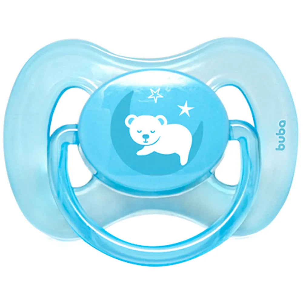 Chupeta Buba Comfort Ursinho Silicone Ultra Soft (Tamanhos 1 e 2)