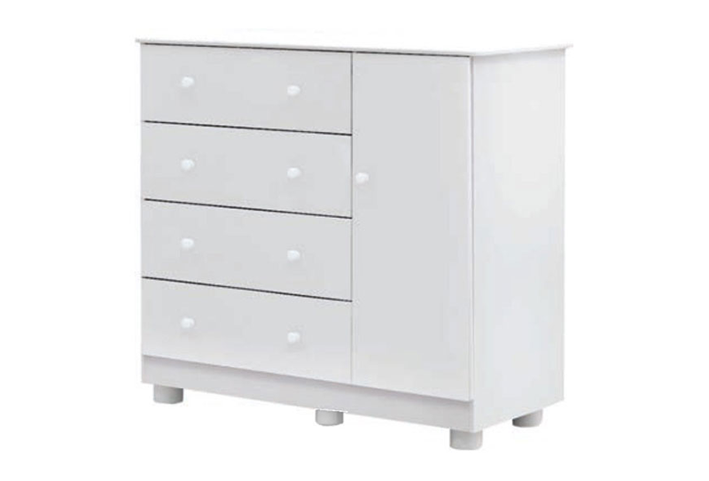 Comoda Junior New  Peroba 1 Porta