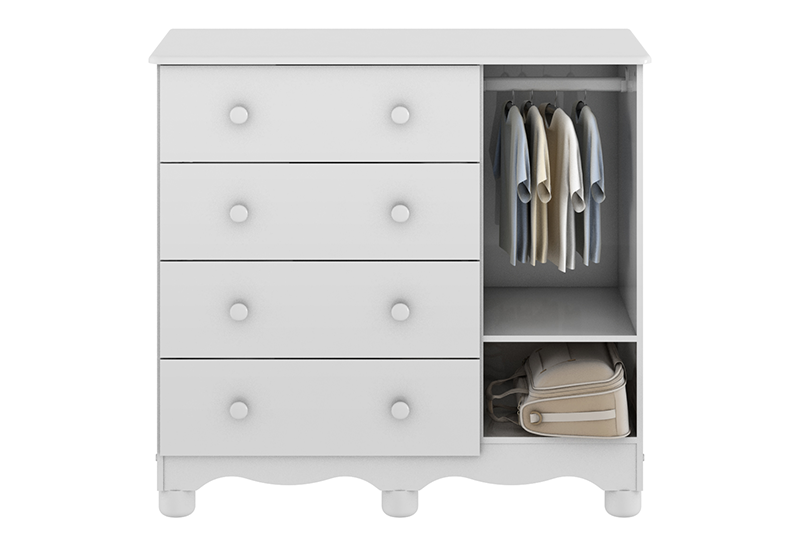 Comoda Junior New  Peroba 1 Porta
