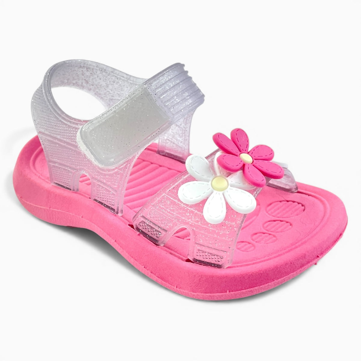 Sandália Infantil Keto Baby Flores Conforto Calce Fácil