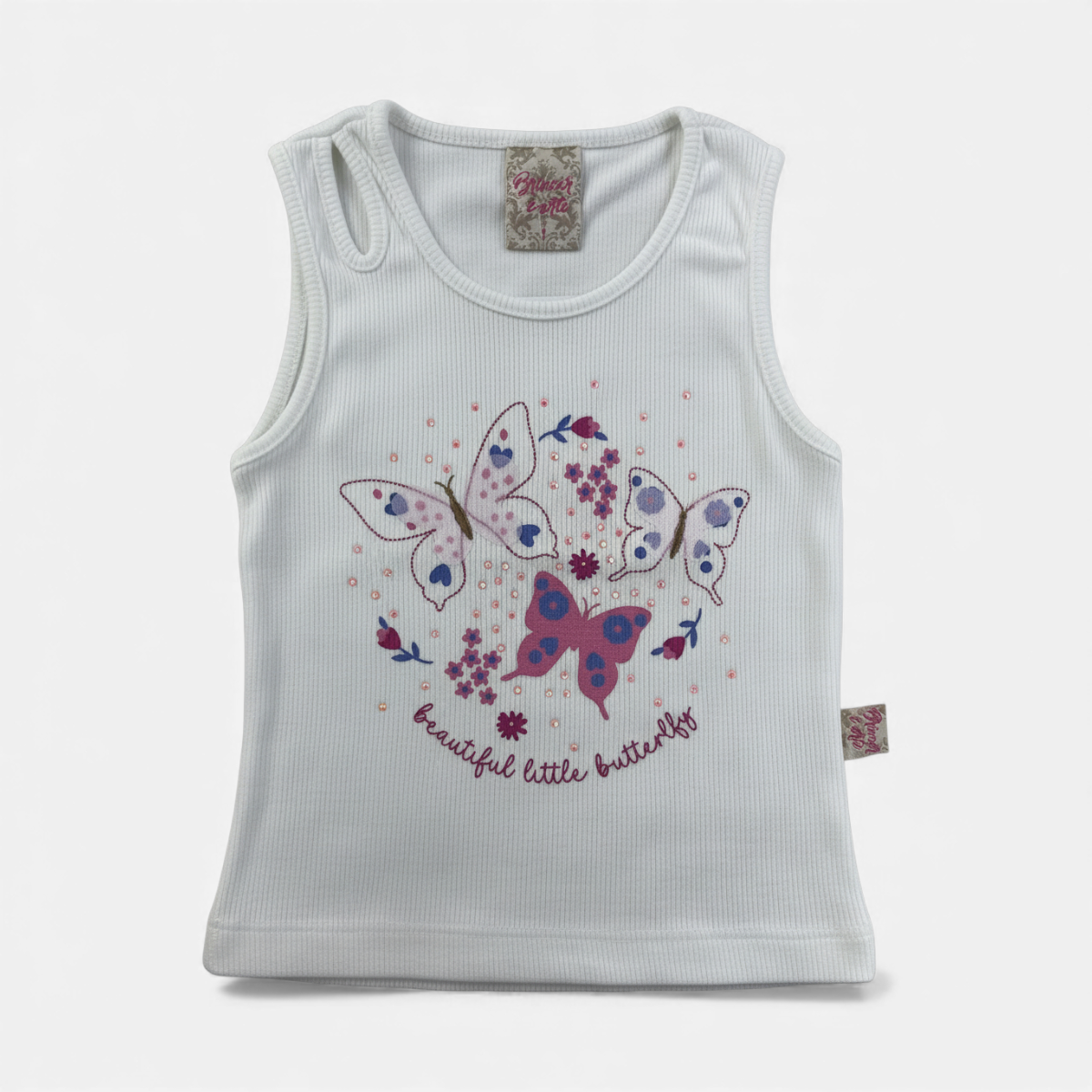 Blusa Feminino Brincar e Arte Little Butterfly