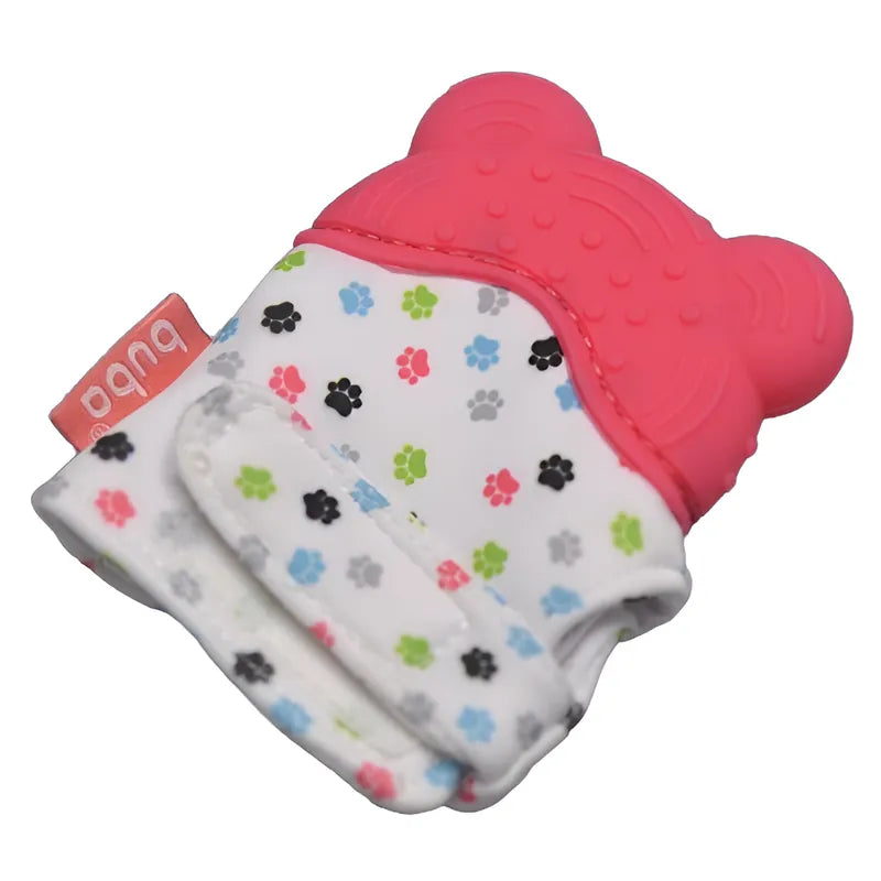 Luvinha Buba Mordedor Urso Bebê Alívio Gengiva Silicone