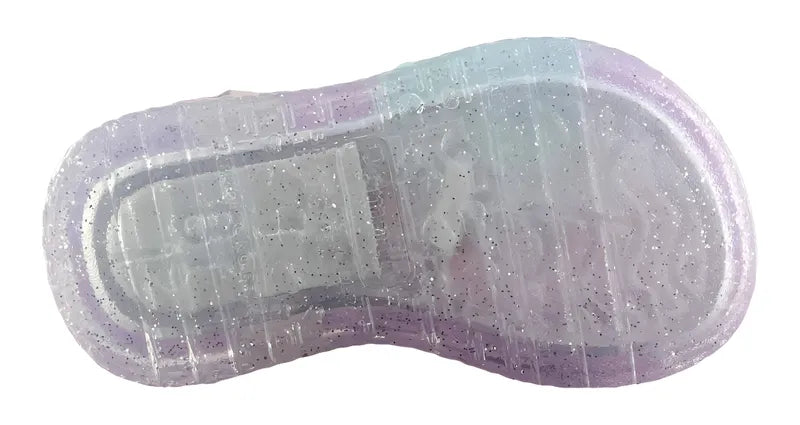 Sandália Infantil Pampili Lacinho Duplo Mini Luz Led