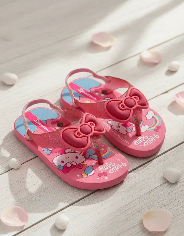 Chinelo Baby Menina Ipanema Hello Kity