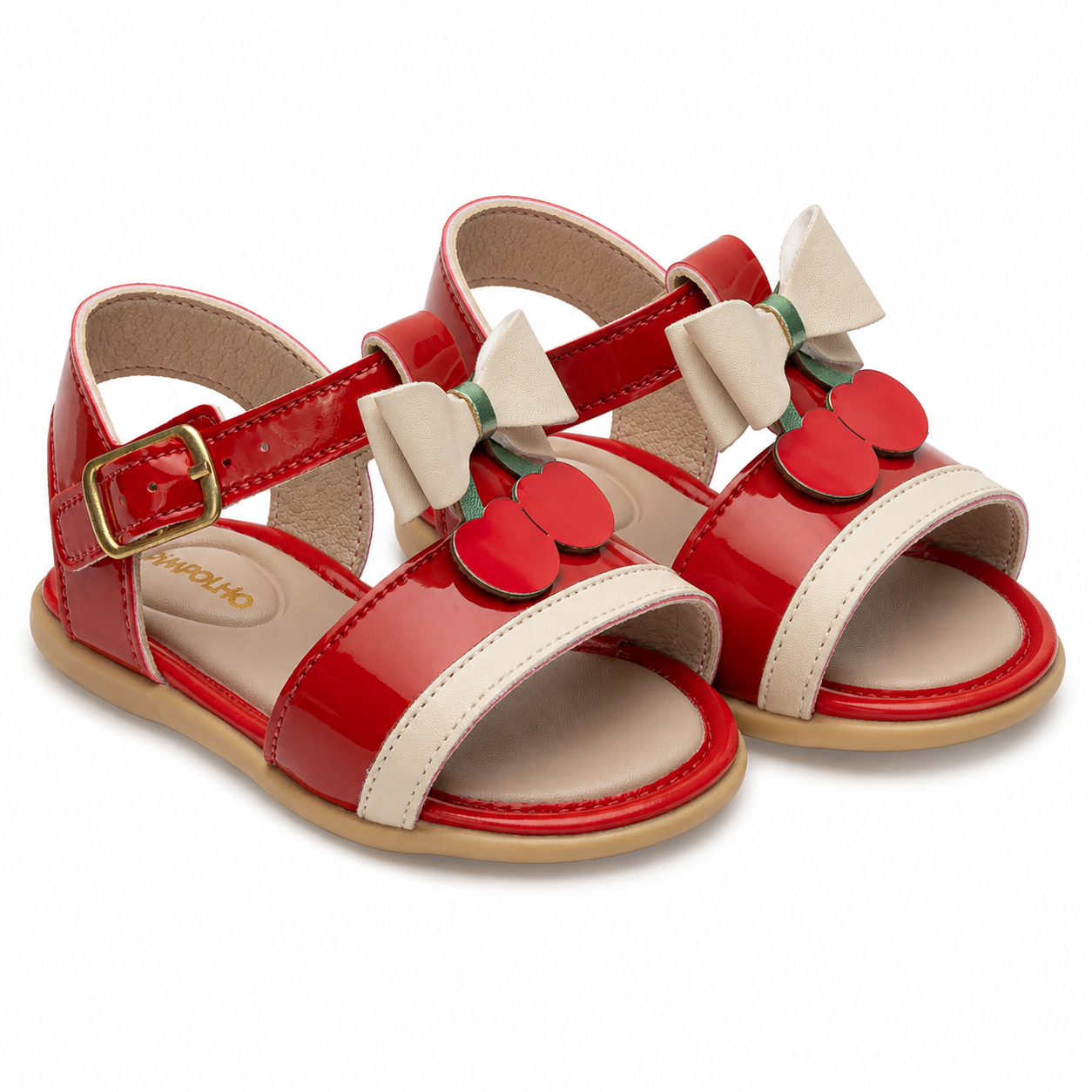 Sandália Infantil Feminina Pimpolho Cherry Fases 2 e 3