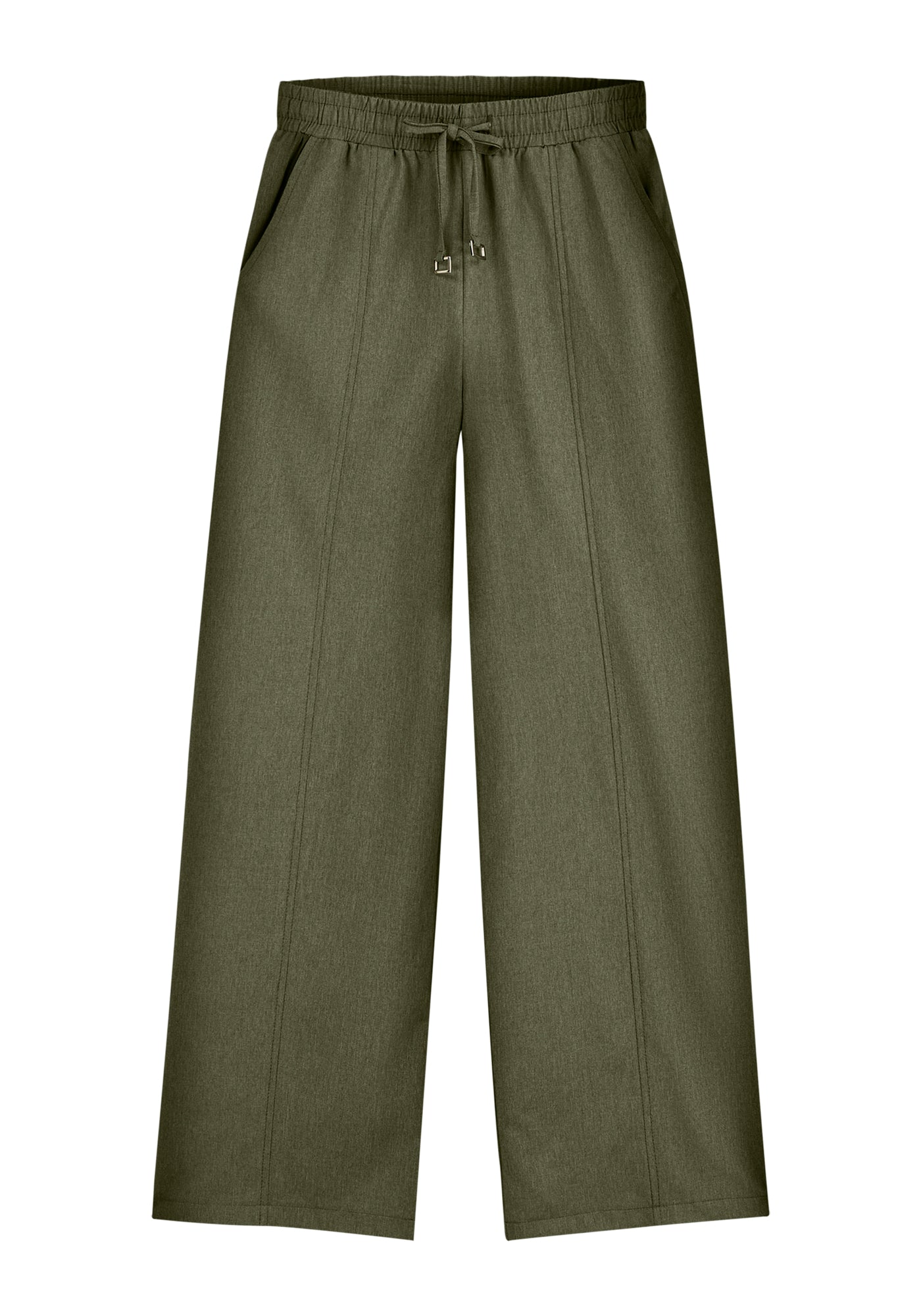 Calça Juvenil Feminina Alakazoo Modelagem Wide Leg em Tecido Sportswear