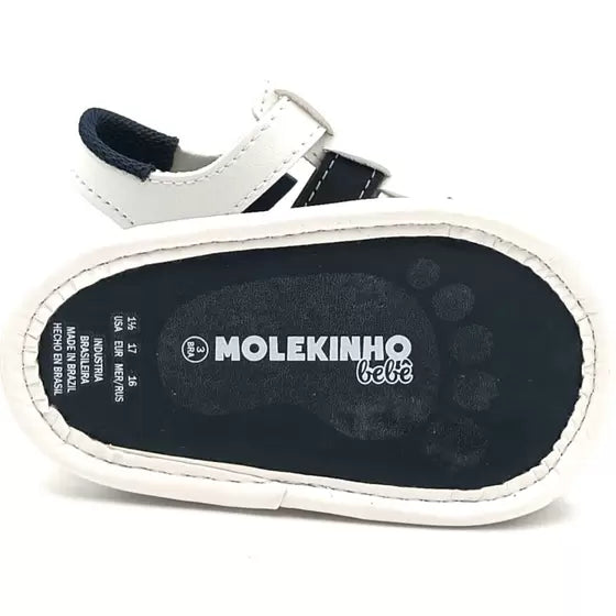 Sandalia Casual Rn Molekinho Napa Floter Rustico Neo