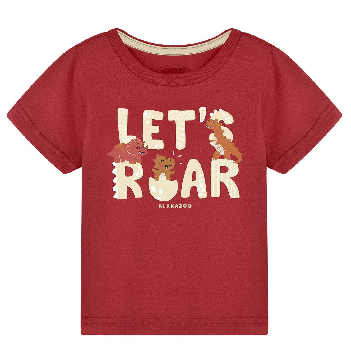 Conjunto Infantil Masculino Alakazoo Let's Roar Dinossauros Casual
