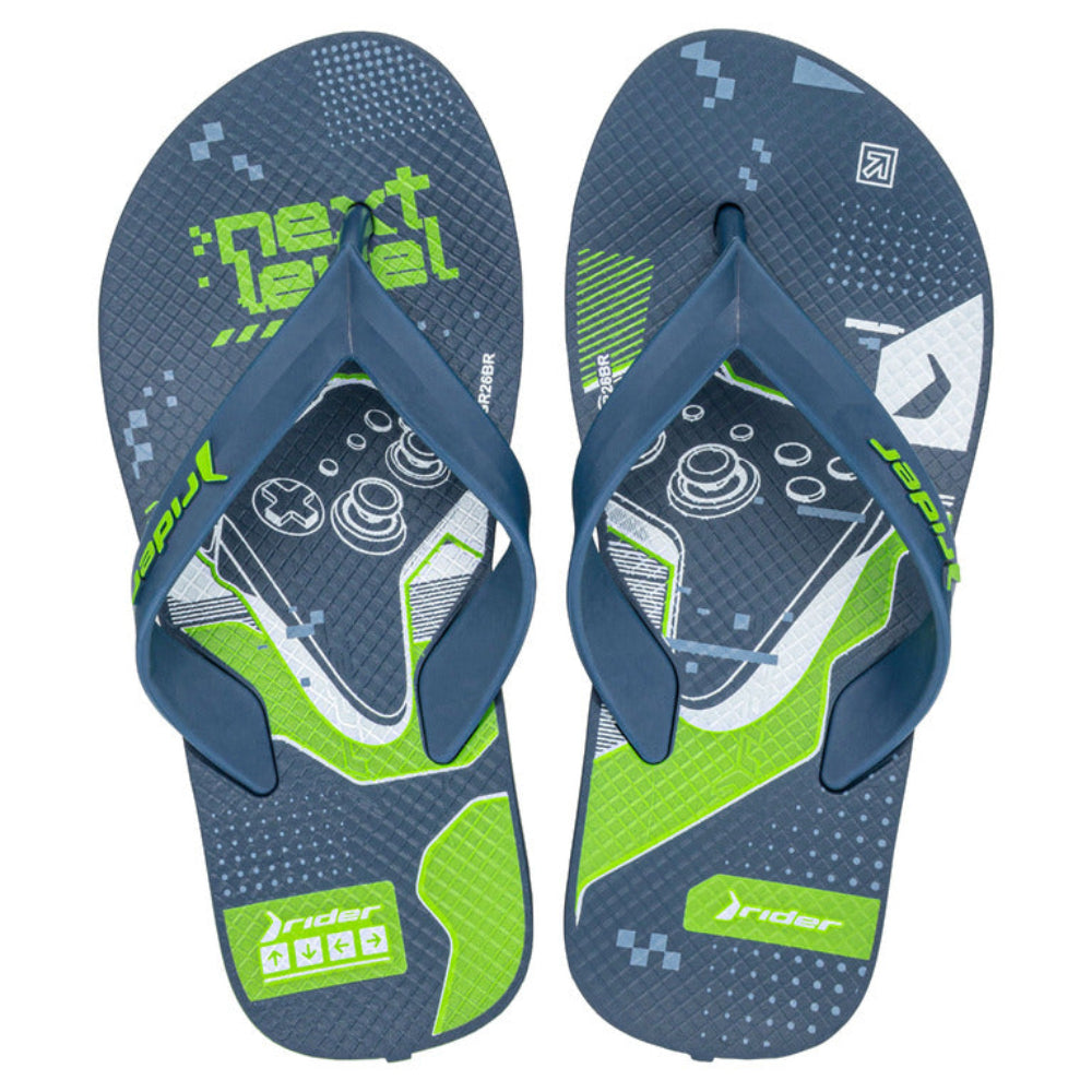 Chinelo de Dedo Infantil Rider Feel Action Grendene